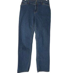 J. Jill Women's Tried & True Fit Slim Leg Jeans Size 8 Cotton & Lycra